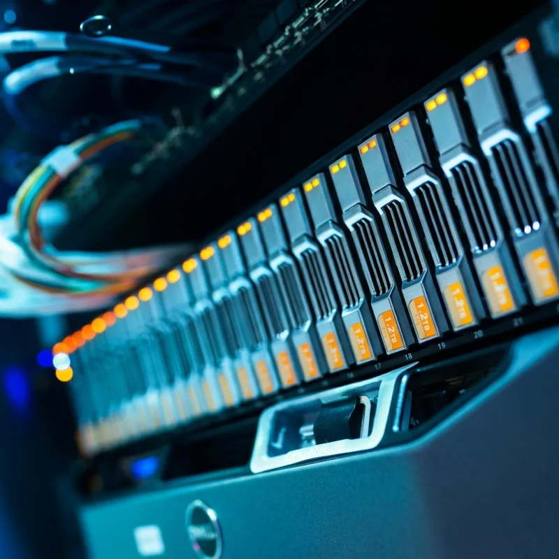 Server icon illustration representing data continuity